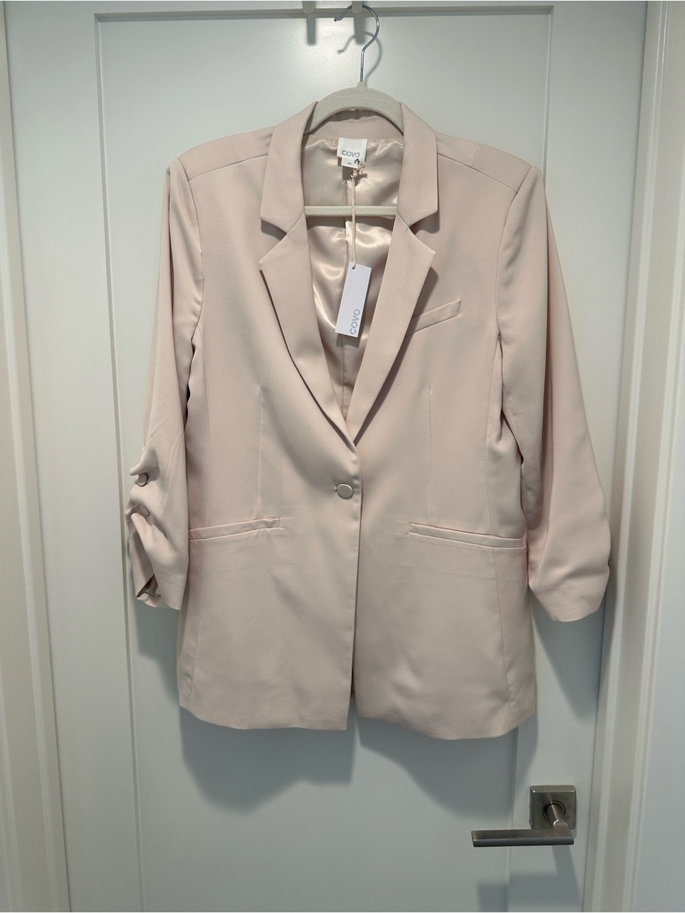 NWT Blazer cream size medium